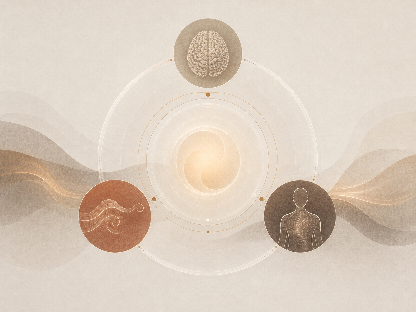 Abstract mechanism illustration for The Deliberate Pause